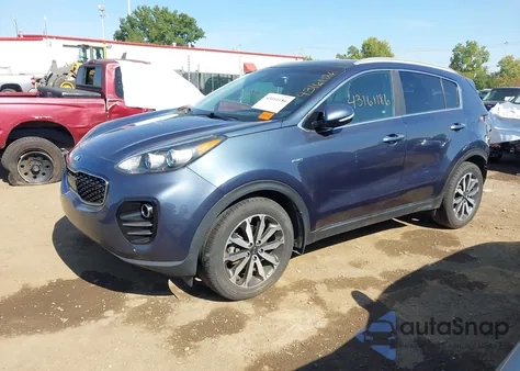 2017 Kia Sportage Ex z USA, uszkodzony, nr VIN KNDPNCAC3H7180328